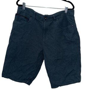 Vans Mens Blue Casual Shorts Size 34 100% Cotton